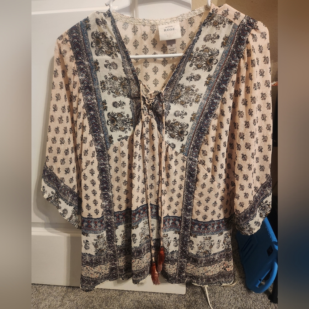 Floral Patterned Blouse